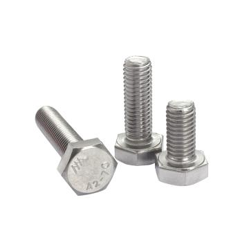 奥峰 DIN933全牙外六角螺栓，M16-2.0X130，不锈钢304，强度A2-70，5个/包
